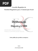 ERCS-Directiva 1-2008
