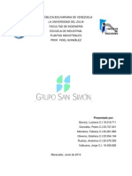 Proyecto de Plantas. Grupo San Simon