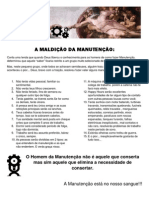 A Maldição Da Manutenção PDF