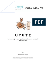 Upute: WDSL / WDSL Pro