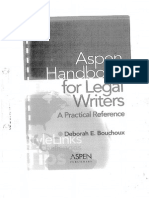 ASPEN - Handbook For Legal Writers PDF