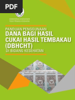 Download Panduan Penggunaan Dana Bagi Hasil Cukai Hasil Tembakau DBHCHT di bidang Kesehatan by Promosi Sehat SN244321718 doc pdf