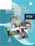 Pedoman Penyelenggaraan Corporate Social Responsibility (CSR) dalam Pembangunan Kesehatan
