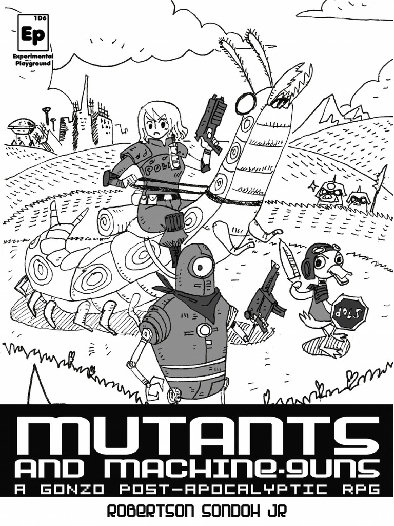 Mutant & Machinegun v3 (Draft) | PDF | Ammunition | Machine Gun