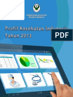 Profil Kesehatan Indonesia 2013