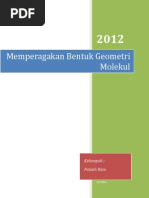 Download Memperagakan Bentuk Geometri Molekul KIMIA by hilmisifa SN244346962 doc pdf