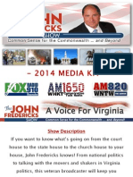 John Fredericks Media Kit