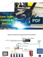 Laser Seam Tracking System with NI Controller and UDP Protocol