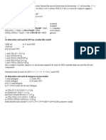 La Hidroliza Unui Amestec Echimolecular Format Din Monoclorometan