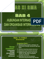 Bab IV Hubungan Internasional