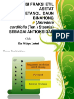 Hasil Penelitian Antioksidan