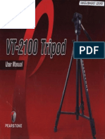 Tripod User Manual PDF