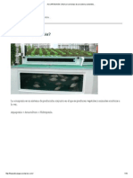 ACUAPONIA EN CASA - El Comienzo de Un Sistema Sostenible PDF