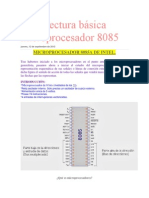 Arquitectura Básica Microprocesador 8085