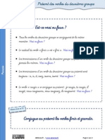 Exercices Present Verbes Deuxieme Groupe PDF