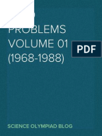 International Chemistry Olympiad Problems Volume 01 (1968-1988)