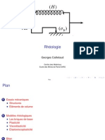 Rhéologie, Mines de Paris PDF