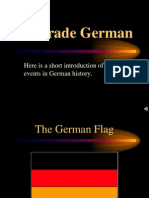 7 Grade German: Here Is A Short Introduction of Some Events in German History