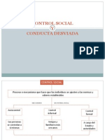 Control social y conducta desviada