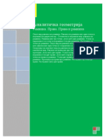 Analiticka - Geometrija - Dopolnitelni - Zadaci PDF