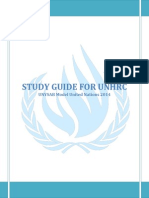 Study Guide- UNHRC