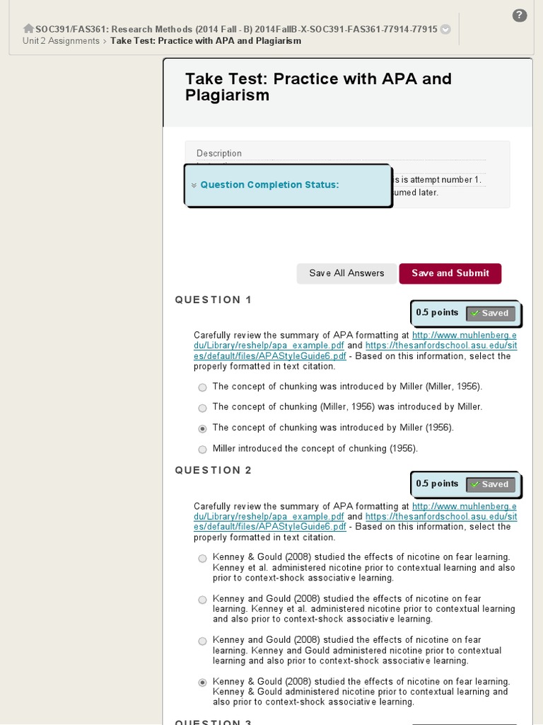 apa paper on plagiarism