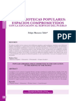 Las Bibliotecas Populares PDF
