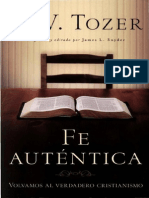 Fe Auténtica - A.W.Tozer PDF