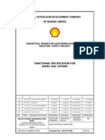 Functional Specification Diesel Fuel System PDF