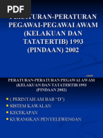 Peraturan-Peraturan Penjawat Awam