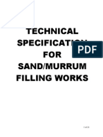 TECHNICAL SPECIFICATIONS FOR SAND & MURRUM FILLING WORKS.pdf