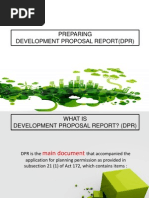 Development Report Proposal