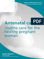 Antenatal Care PDF