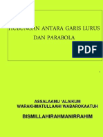 PT 7. Hubungan Antara Garis Lurus Dan Parabola