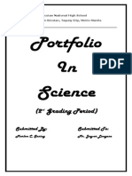 Portfolio in Science: (2 Grading Period)
