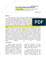 Classification Tests For Organic Halides Based On SN Reactivit1 (EDITED)