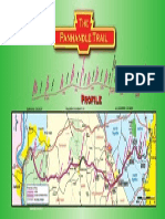 Panhandle Trail Map 24x48