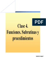 4 Funciones Subrutinasyprocedimientos 100430010601 Phpapp01 PDF