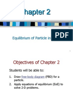 Equilibrium of Particle in 2-D