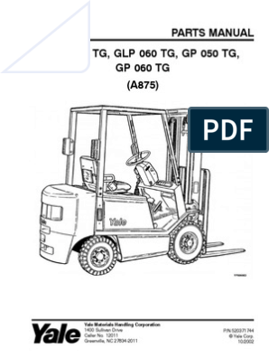 Manual Yale Pdf Truck Forklift