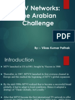 Presentation On Case Study of MTV