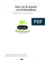 Het Inhalen Van de Gemiste Dagen Van Ramadaan Door Shaikh Al Fawzaan - Klaar