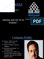 Satyam: "Sinking Ship or Tip of Iceberg"