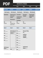 Armstrong Pullup Program Printable Tracker