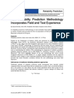 TechTalk New Reliability Prediction Methodology Incorporates Field and Test Experience PDF