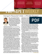 Weekly Digest Highlights Financial Crisis in Europe and Unrest in Middle East