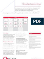 2009 The Access Group Financials and Accounting Factsheet