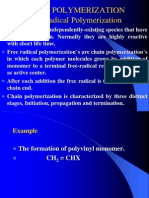 Chain Polymerization Free Radical Polymerization