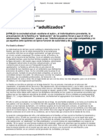 Psicología Adolescentes "Adultizados" PDF