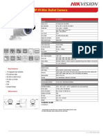 DS-2CD2012-I 1.3MP IR Mini Bullet Camera